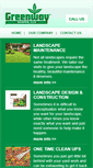 Mobile Screenshot of greenwayscapes.com