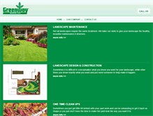 Tablet Screenshot of greenwayscapes.com